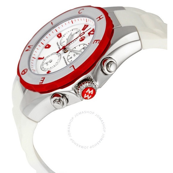 Michele Accessories - Michele Tahitian Jelly Bean Large Face Watch